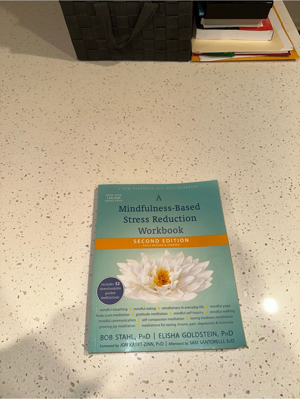 A Mindfulness-Based Stress Reduction Workbook 2nd Ed - Stahl & Goldstein
